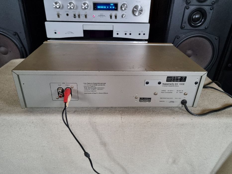 Deck Nakamichi BX - 100 E. Perfect functional.