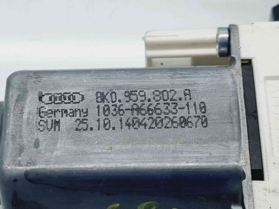 Motoras geam dreapta fata Audi A4 (8K2, B8.5) Facelift [Fabr 2008-2015