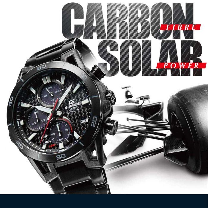 Мъжки часовник Casio Edifice Solar Sapphire Chronograph EFS-S640DC-1AV