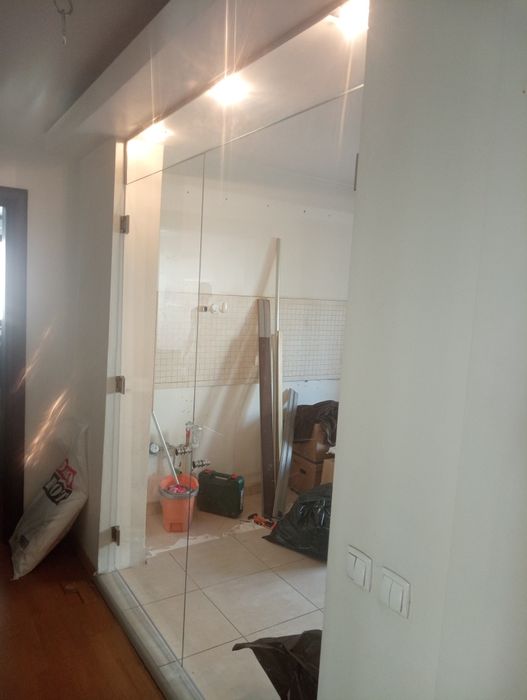 Perete sticla complet!