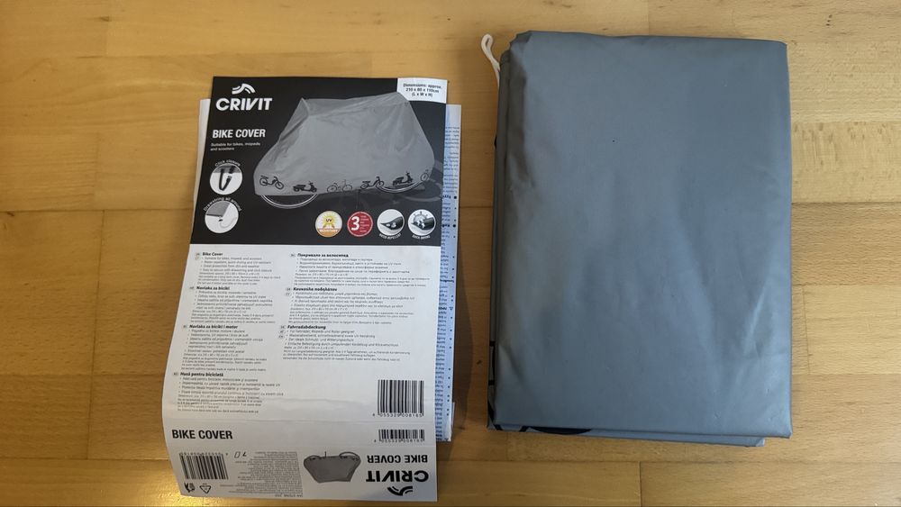 Husa noua protectie bicicleta  scuter mopede moto uv waterproof