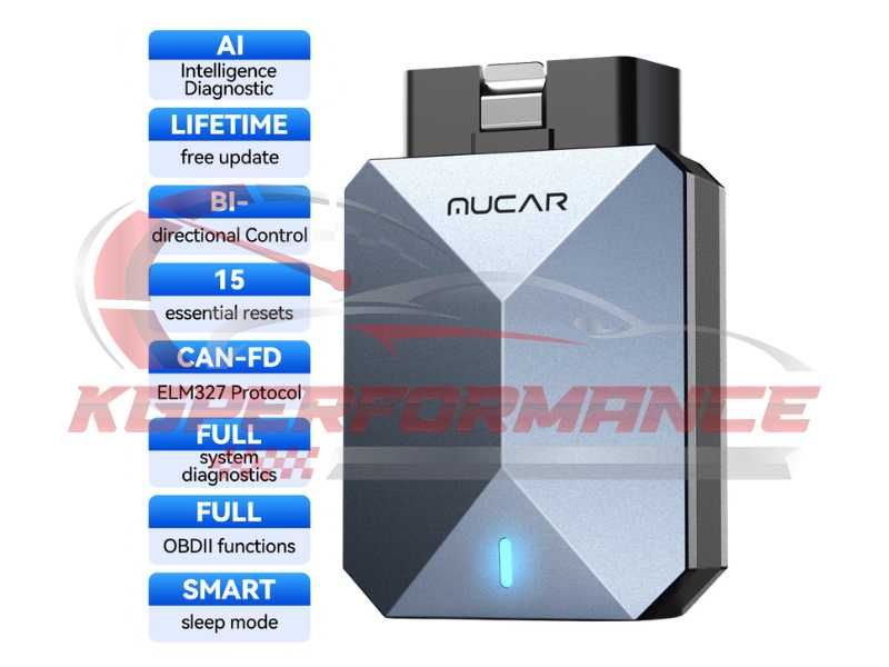 Автомобилна диагностика с AI - MUCAR BT200 MAX