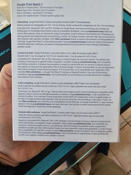 Google Pixel Watch 2, Nou, Garanție