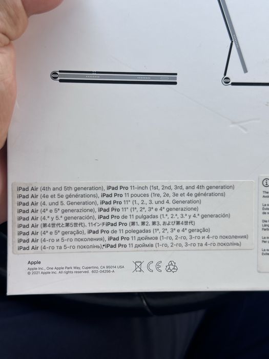 Ipad Magic Keybord оригинал + apple pencil 2 оригинал