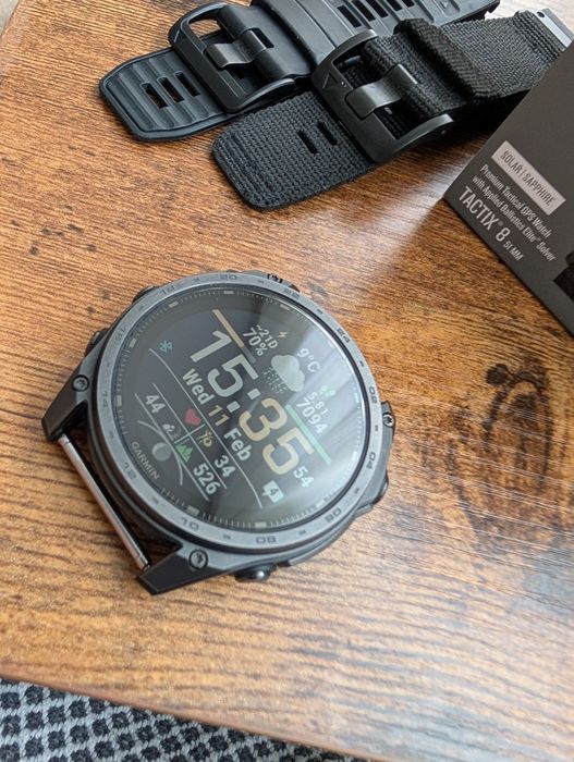 Garmin Tactix 8 Solar Sapphire Titanium 51 mm Ballistics Elite