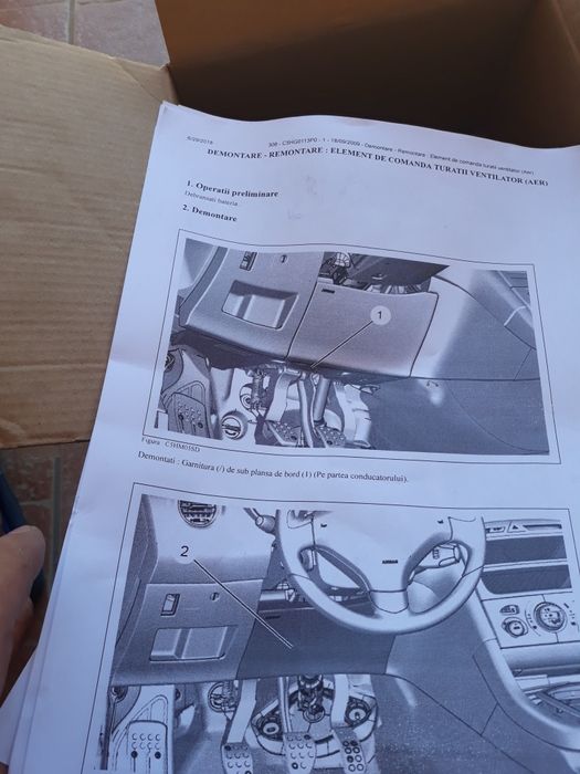 Ventilator habitaclu Peugeot ,Citroen