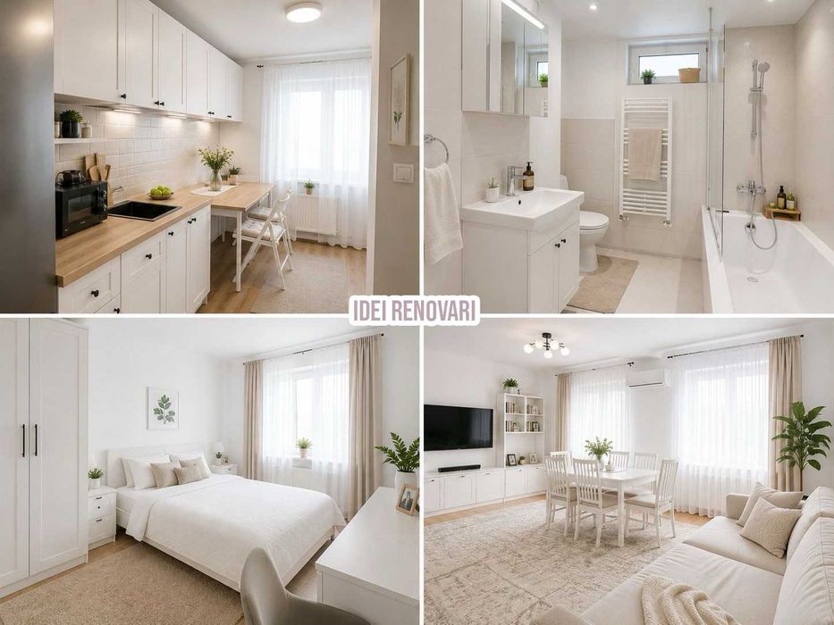 Apartament 3 camere, Târgu Jiu – Piața Mică. 68,44 mp