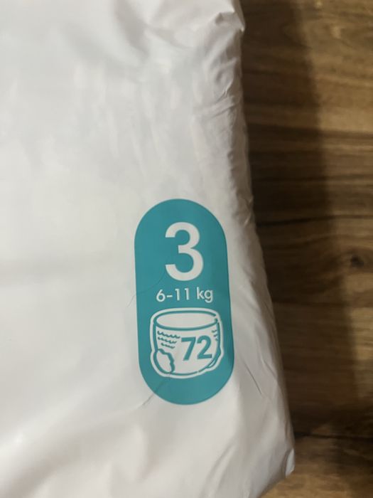 Pampers pants 3 6-11 kg 72 броя