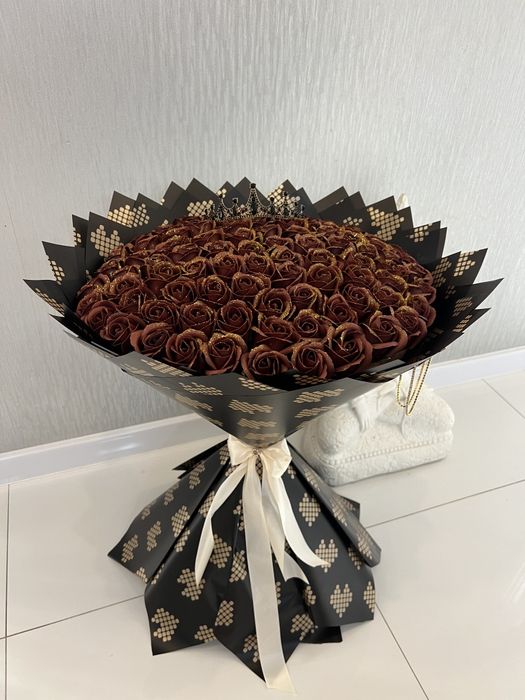 Buchet trandafiri de sapun