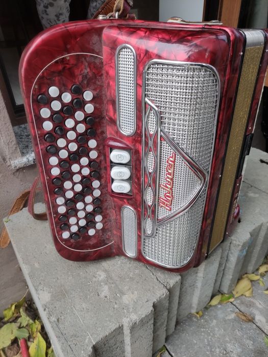 Acordeon cu butoane