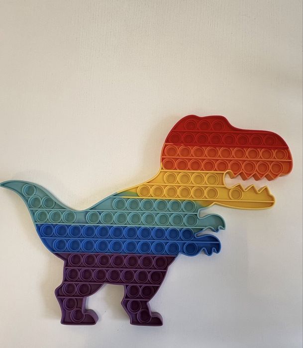 Pop it forma Dinozaur Rainbow