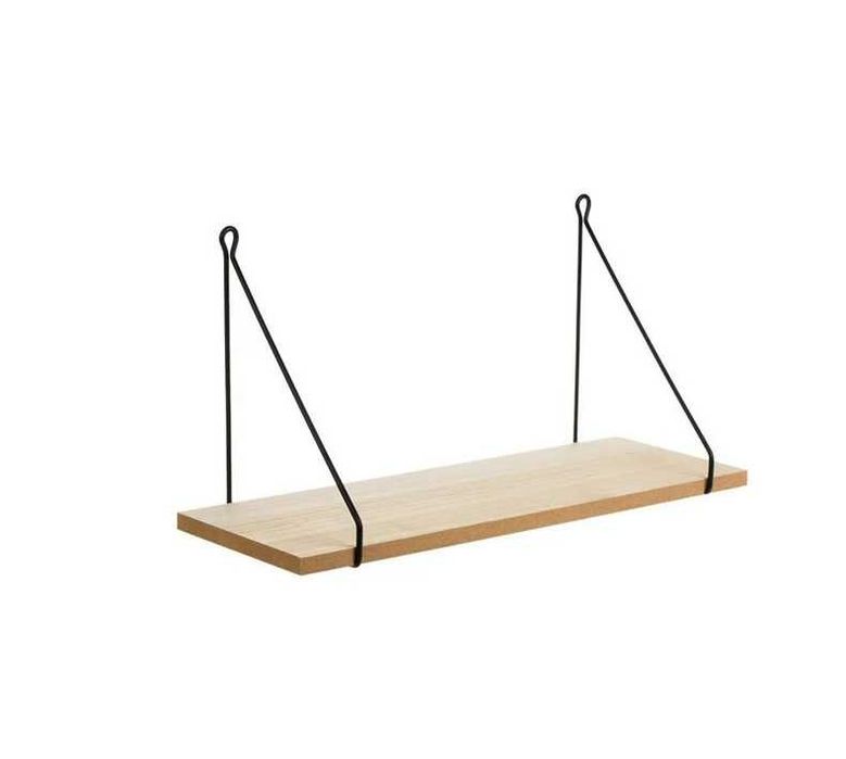 Етажерка за стена, Декоративен рафт за стена, 40см, 1бр