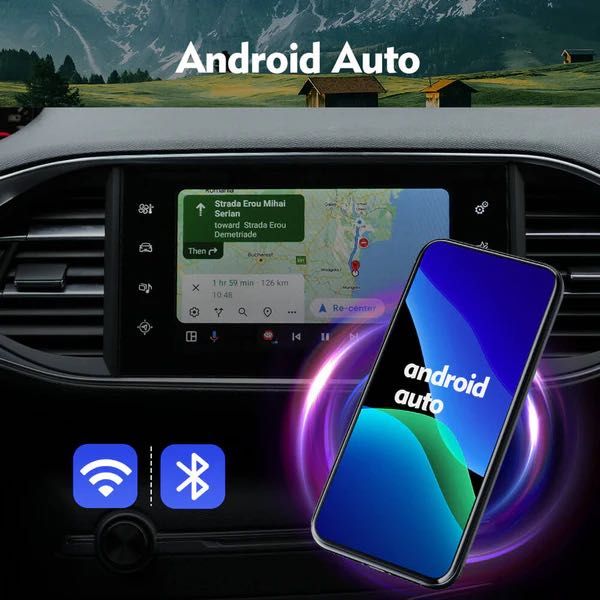 Wireless Carplay Android auto за Peugeot / Citroen