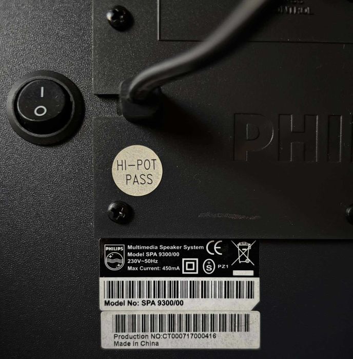 Philips / Филипс / SPA9300, два сателита, субуфер с усилвател.