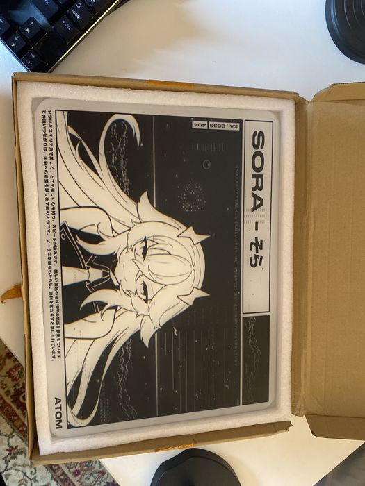 Sora Atom коврик стеклопад