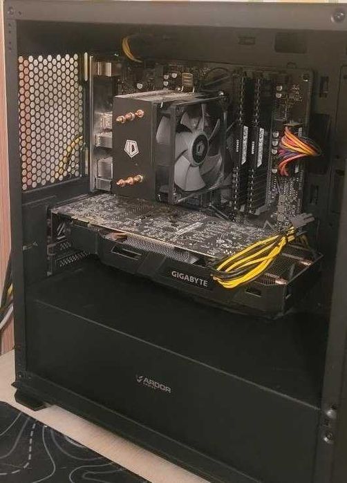 Продаю Пк ryzen 5 5600g,gtx 1070ti 8gb,16 гб ddr4