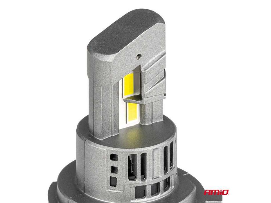 Комплект 2бр. Диодни крушки H4 LED 6000K 44W Canbus