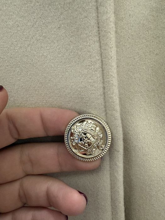 Бежово палто - shein