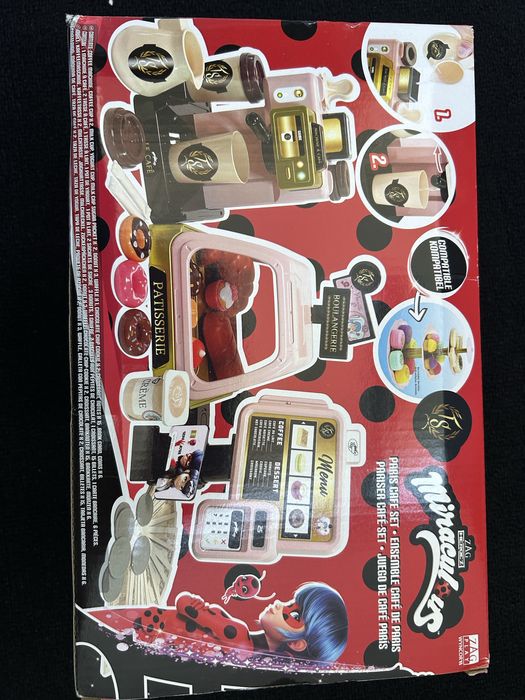 Miraculous Калинката и Котарака Кафе Париж Patisserie