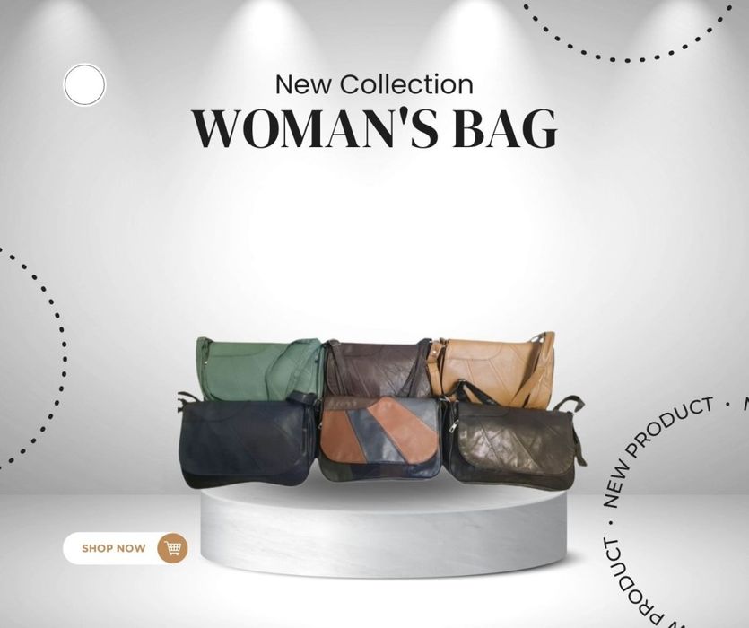 Дамска чанта с капак