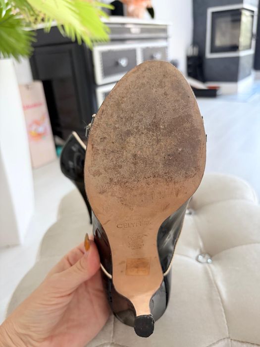 Ghete Dama Piele naturala Fabi si sandale Celyn B masura 39 - 40