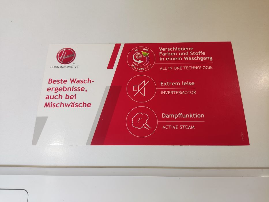 Пералня HOOVER DYNAMIC NEXT в перфектно състояние и Gorenje 7kg  като