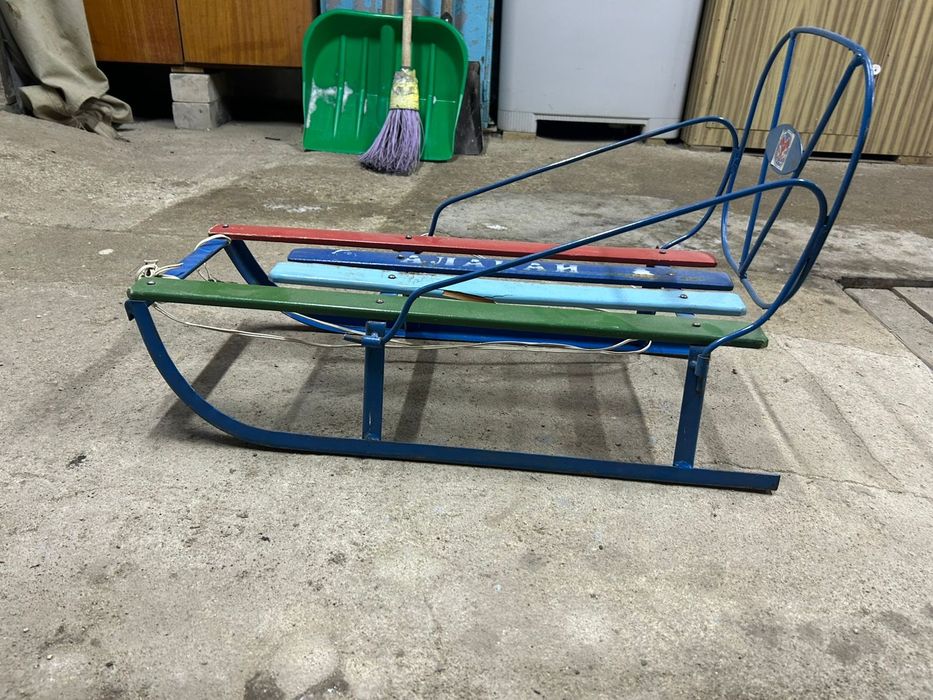 Детские зимние сани