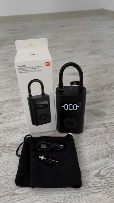 Compresor auto electric portabil Xiaomi Mi 1S , 15L/min, USB Type-C