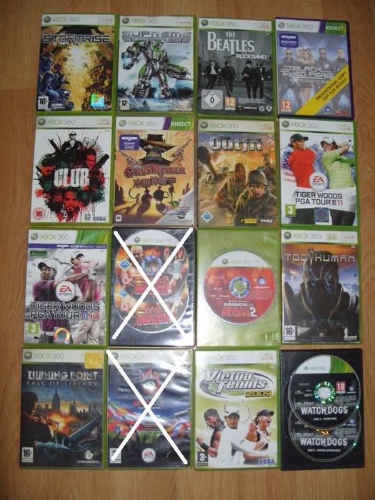 Игри за Xbox 360 Част 2 - 15лв за брой