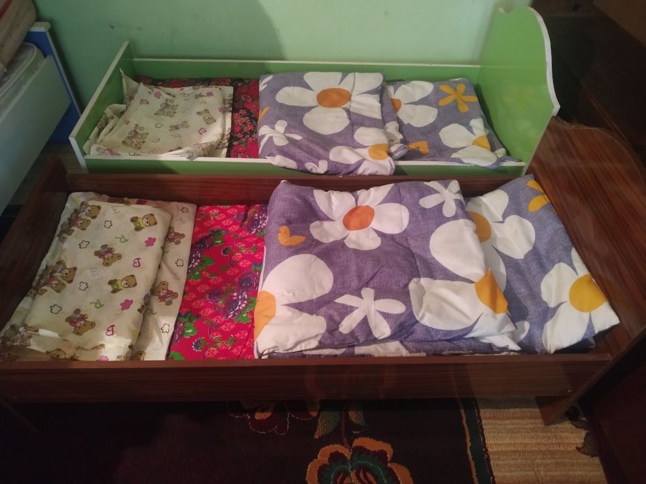 Detiski bolalar karavati donaga 350000 soʻm