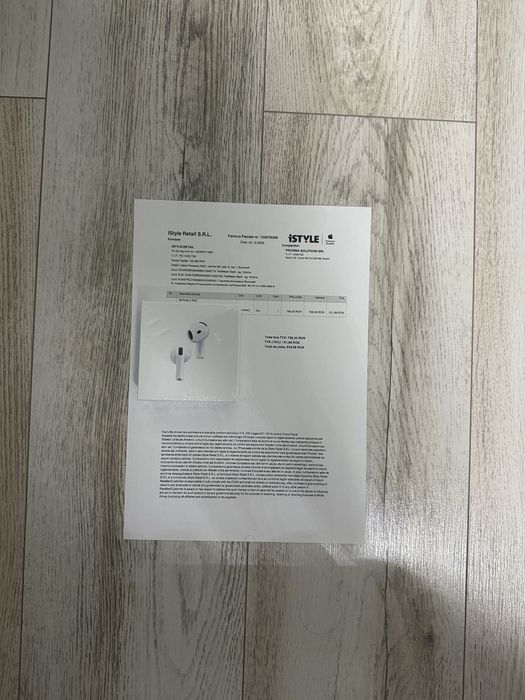 Airpods 4 Anc (sigilate)