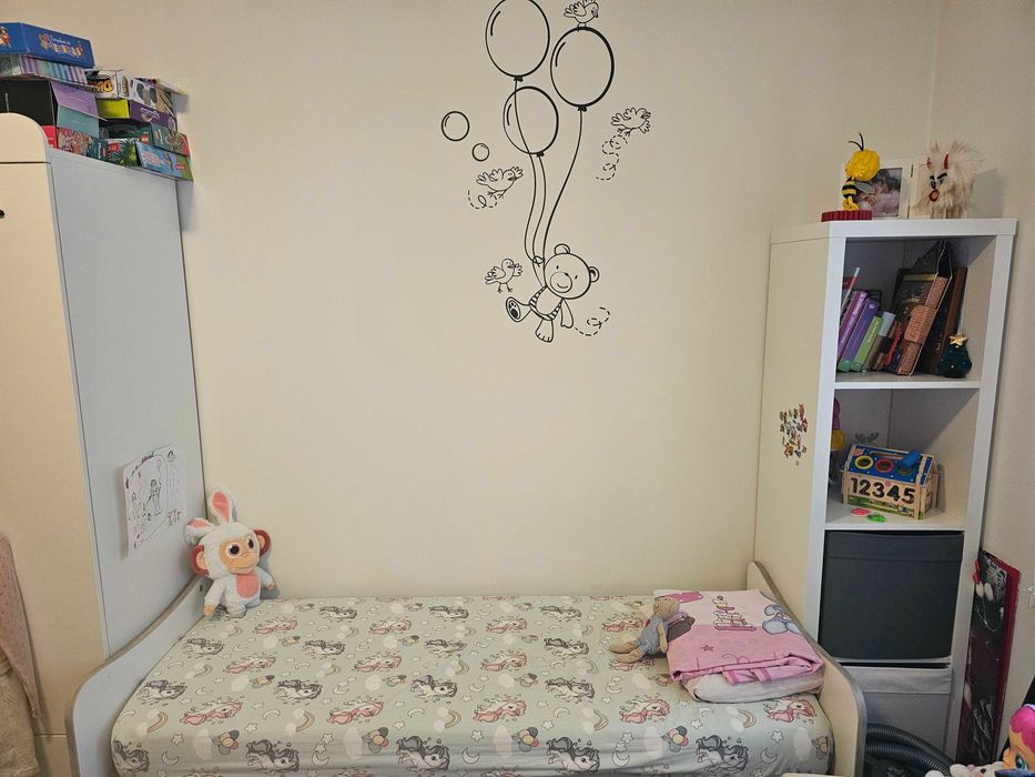 Трансформиращо се легло-люлка COMBO БЯЛО/Арт Lorelli