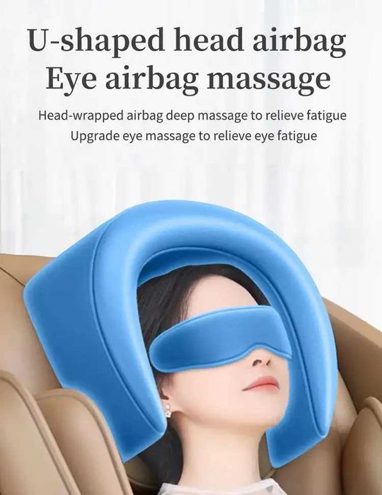 Смарт масажен стол A40 Black/White