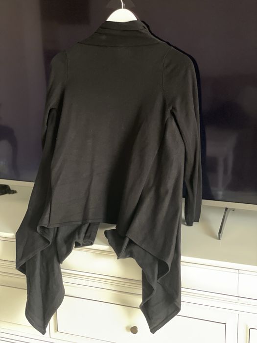 Cardigan Zara negru si bej