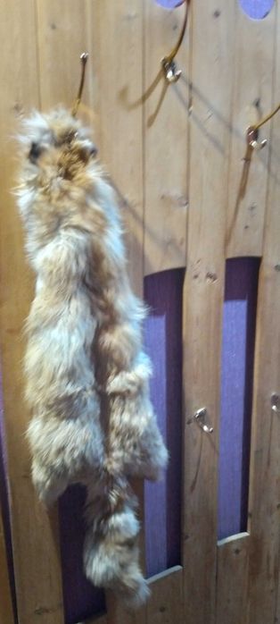 Шапка из лисы и овчины