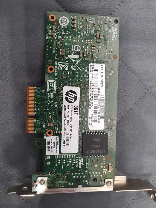 Placa de retea HP Ethernet 1Gb 2-Port 361T