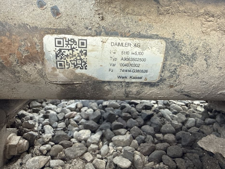 Мерседес спринтер задний мост двух скат