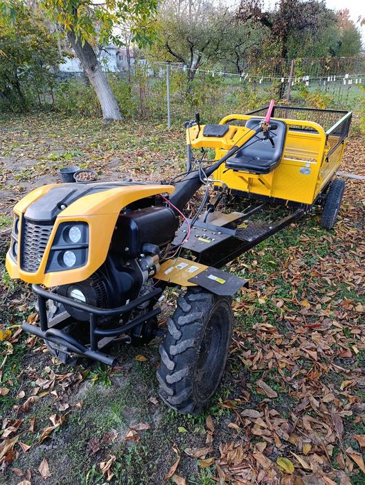 Motocultor progarden 12 cp diesel 4x4