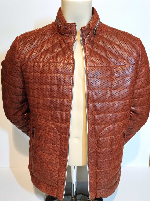 Мъжко кожено яке от естествена кожа Milestone