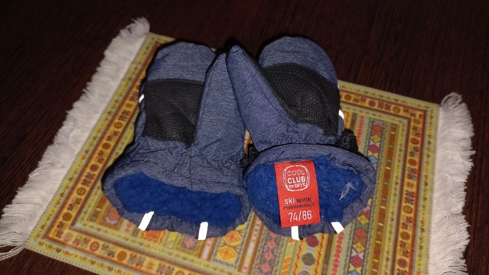 Термо варежки для малышей