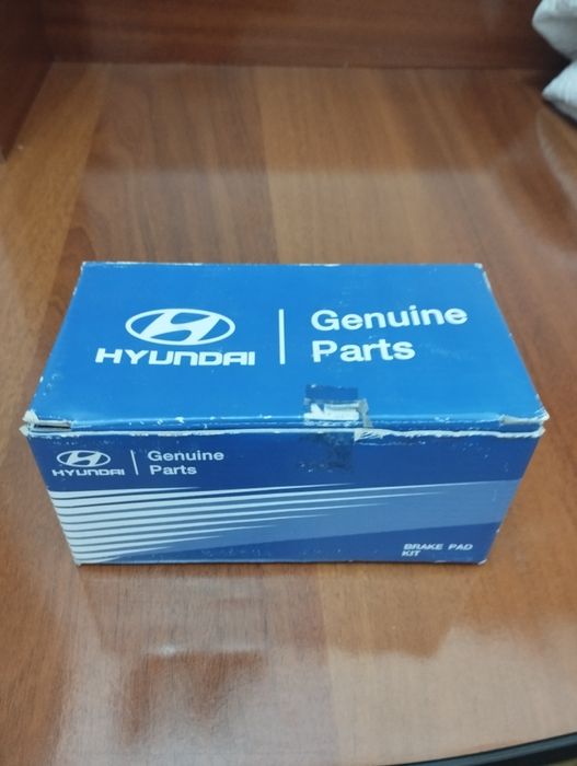 Тормозные колодки от Hyundai accent 2014 года оригинал