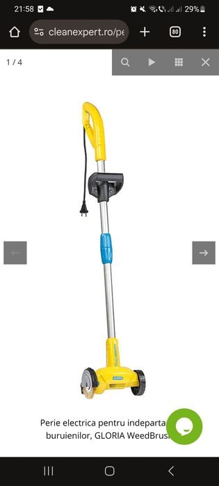 Vand trimmer indepartat buruieni