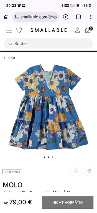 Rochie fetita Molo mărime 110-116