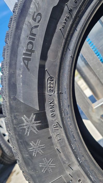 2 Anvelope Iarnă Michelin Alpin 5 – 205/60 R16