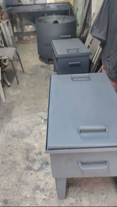 Мангал, Ошак казан ,каптальница