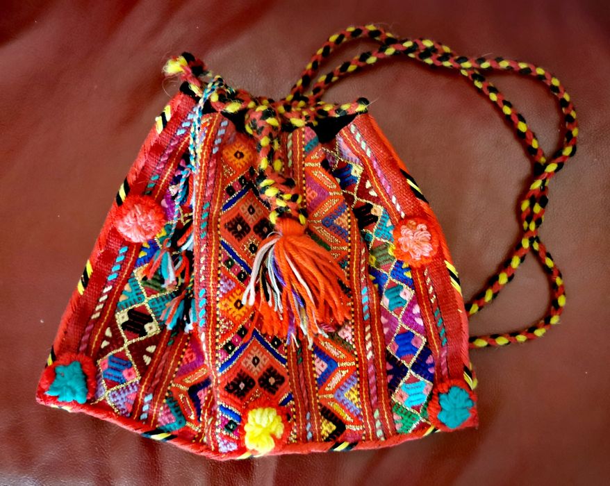 Автентична ръчно тъкана вълнена раница