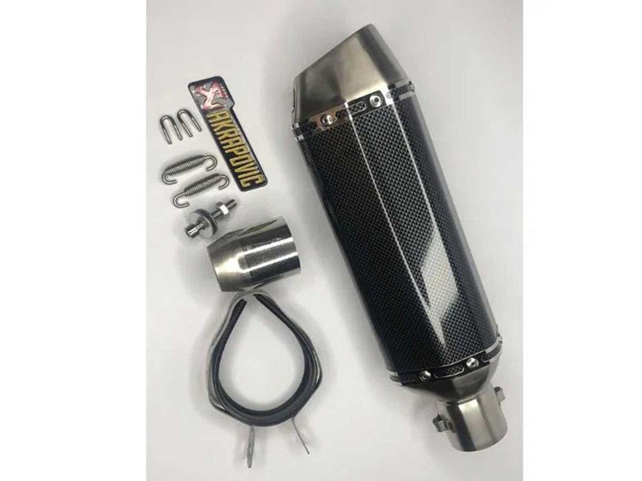 Toba Spor Moto ATV Evacuare Finala Tip Akrapovic Tobe Carbon Ornamente