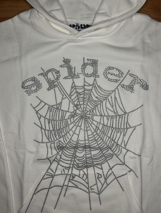 Hanorac Alb / Sp5der M