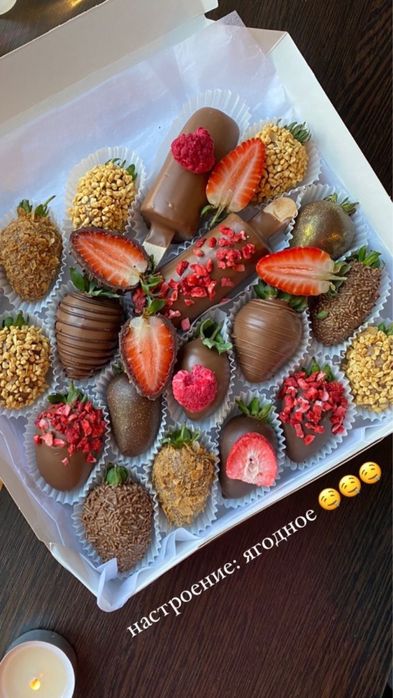 Клубника в шоколаде