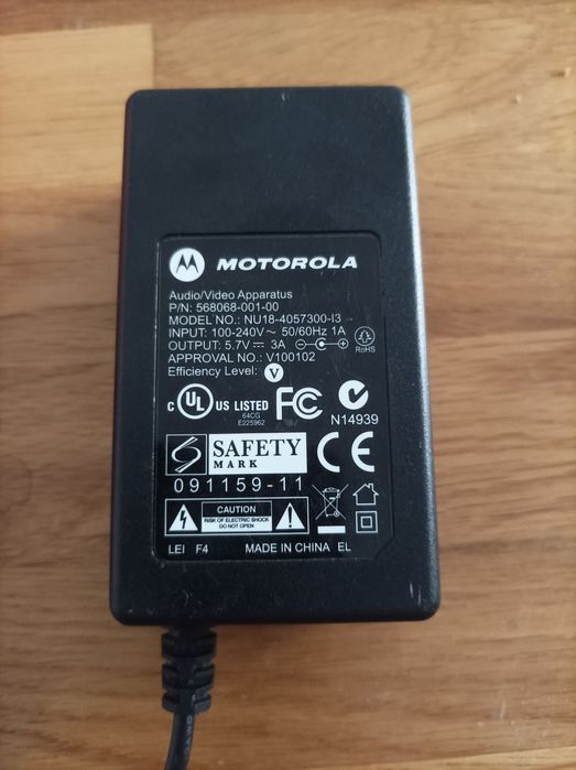 Adaptor AC/DC Motorola 5.7 V la 3 Amp